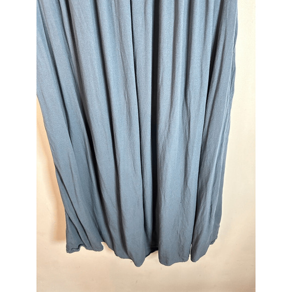 Young Fabulous & Broke High Neck‎ Swing Midi Halter Dress Teal Woman’s M GUC - Picture 11 of 15